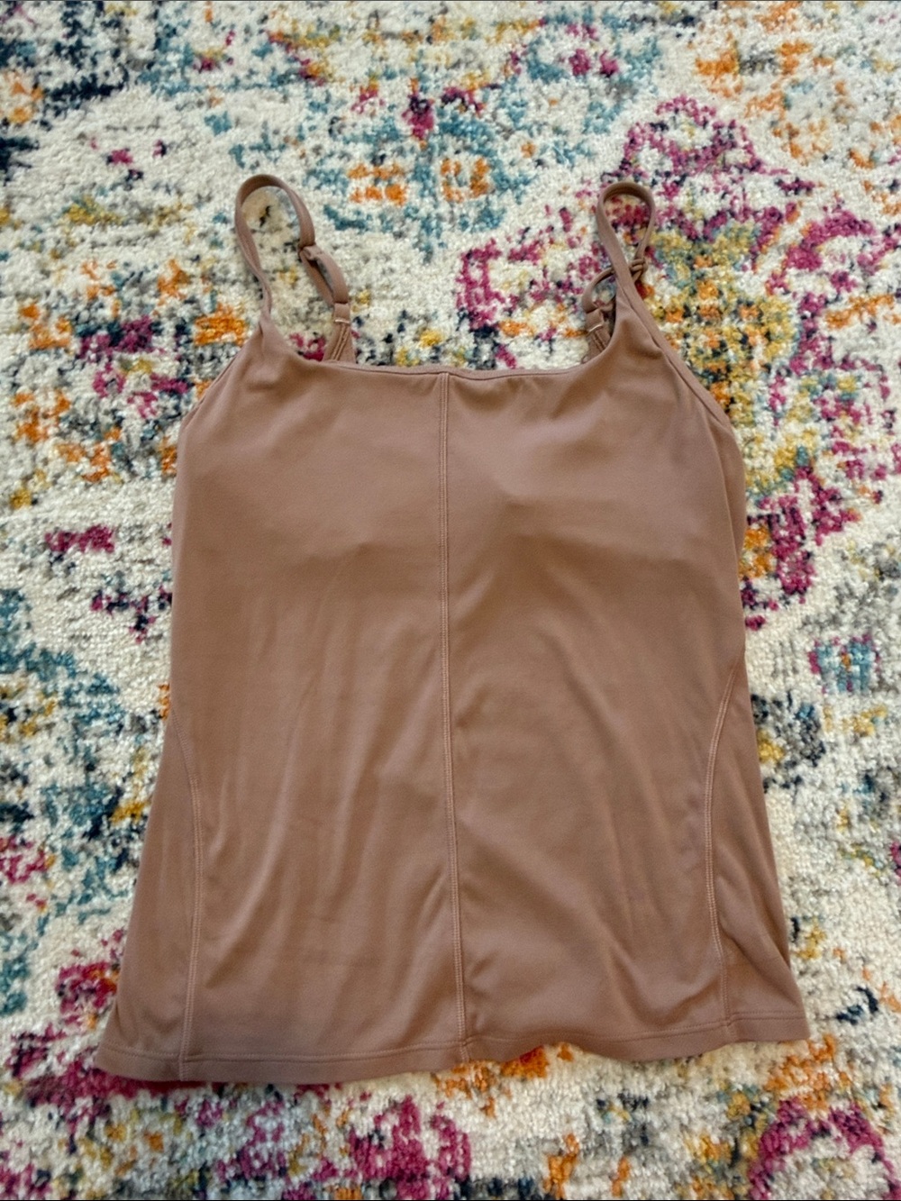 Lululemon adjustable strap extra soft tank mauve tank great condition
